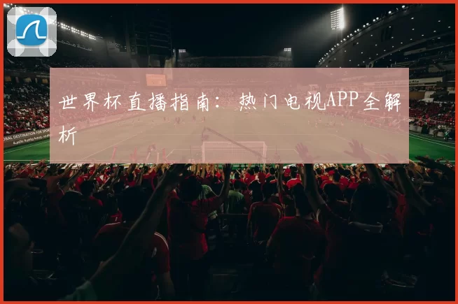 世界杯直播指南：热门电视APP全解析