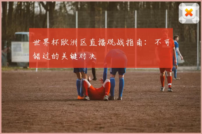 世界杯欧洲区直播观战指南：不可错过的关键对决