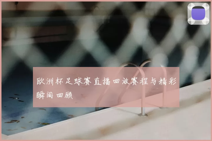 欧洲杯足球赛直播回放赛程与精彩瞬间回顾